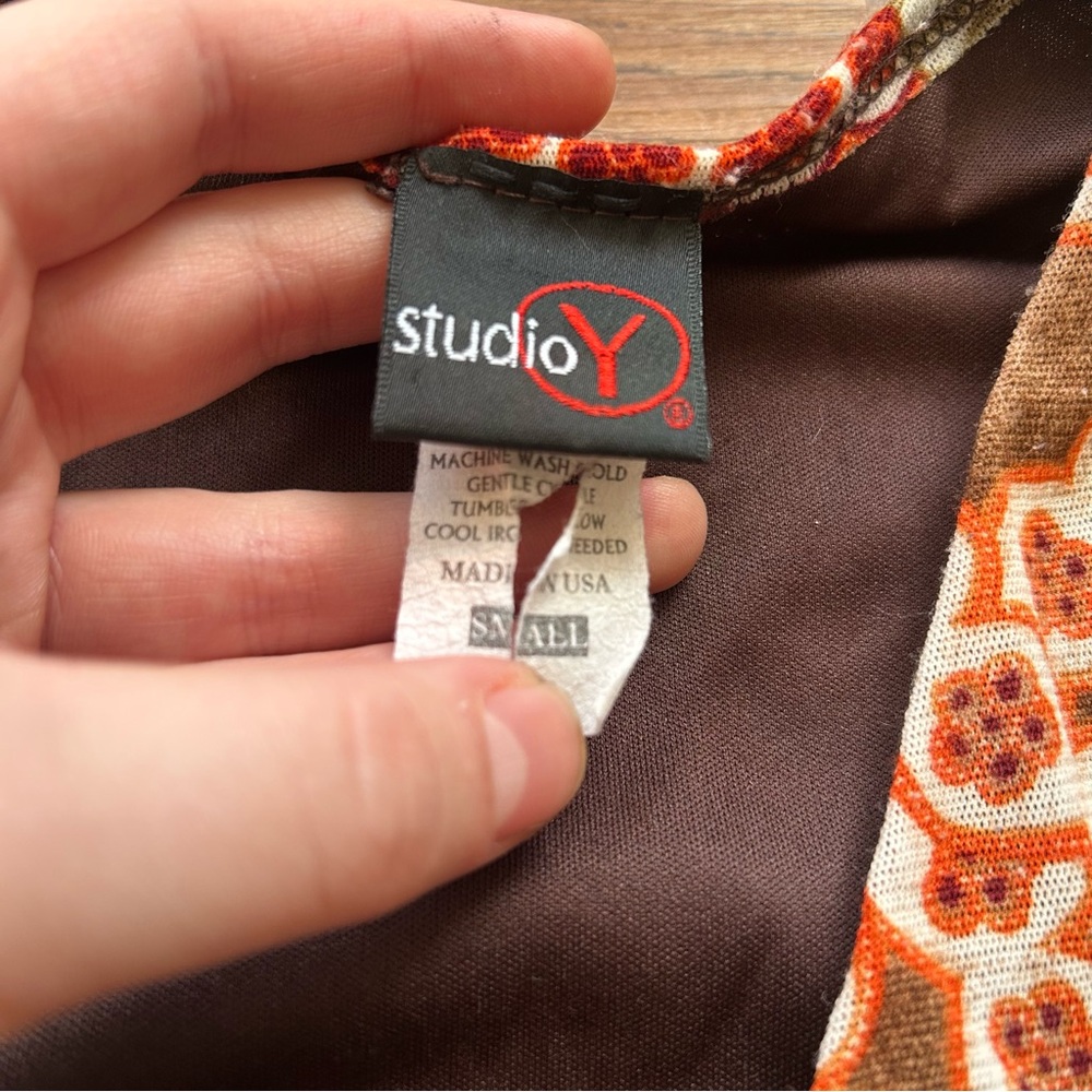 Vintage Studio Y Multicolor Patchwork Boho Sleeve… - image 2